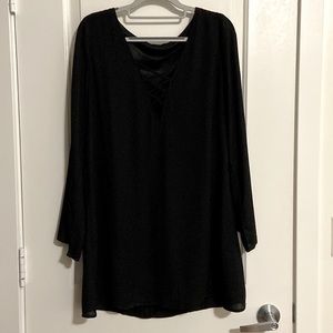 Nasty Gal- Mini Dress Black